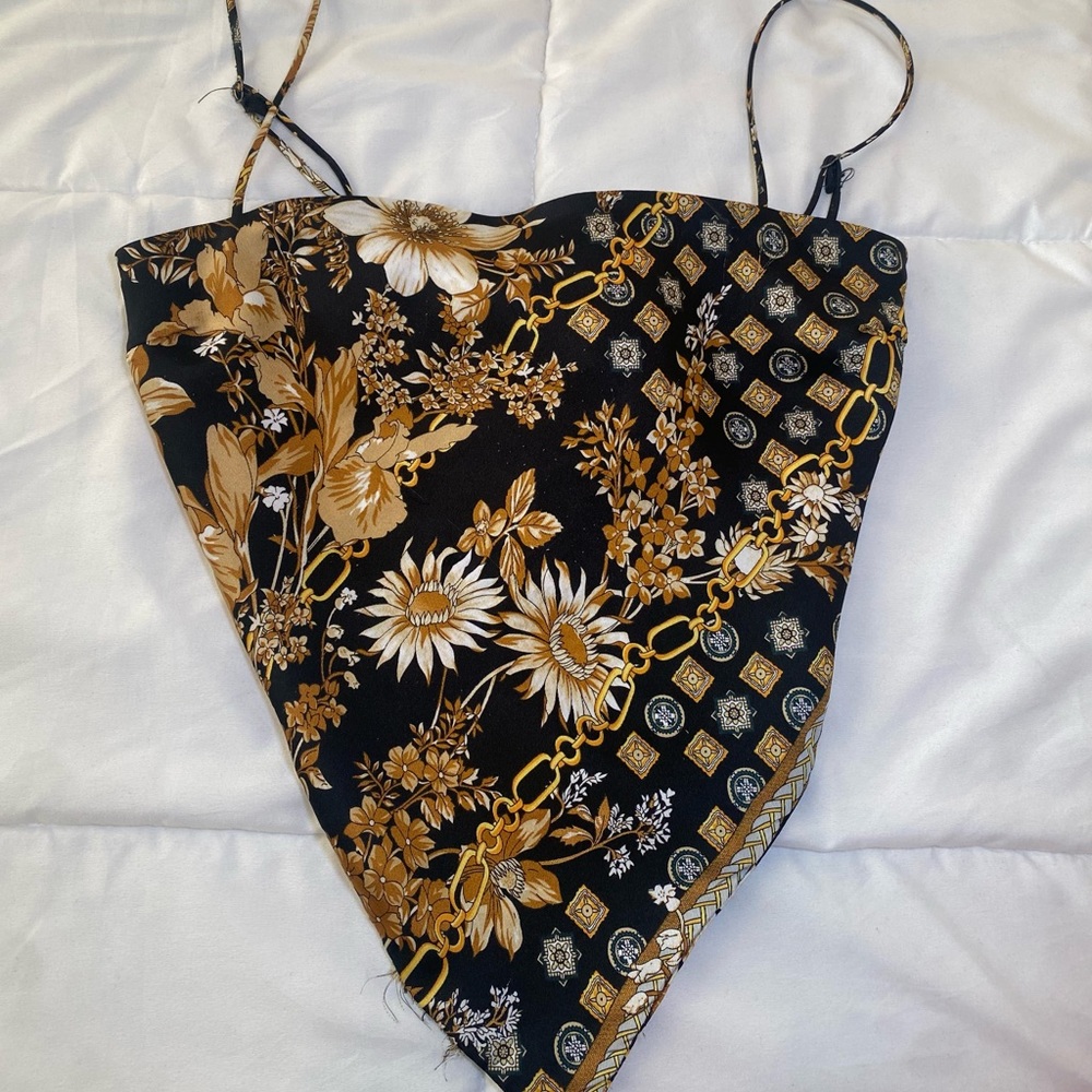 Princess Polly Scarf Crop Top